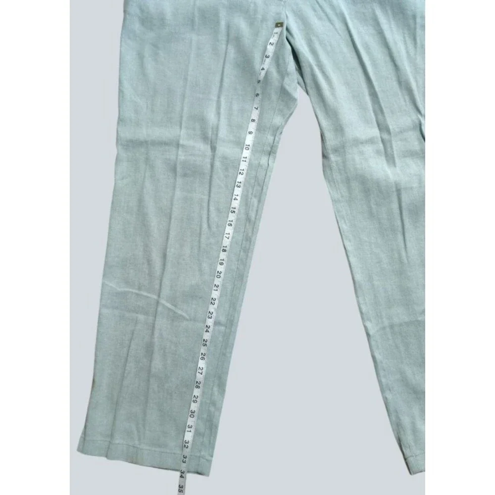 Tommy Bahama Beach Linen Pant Iceberg Green Size 3XL NWT